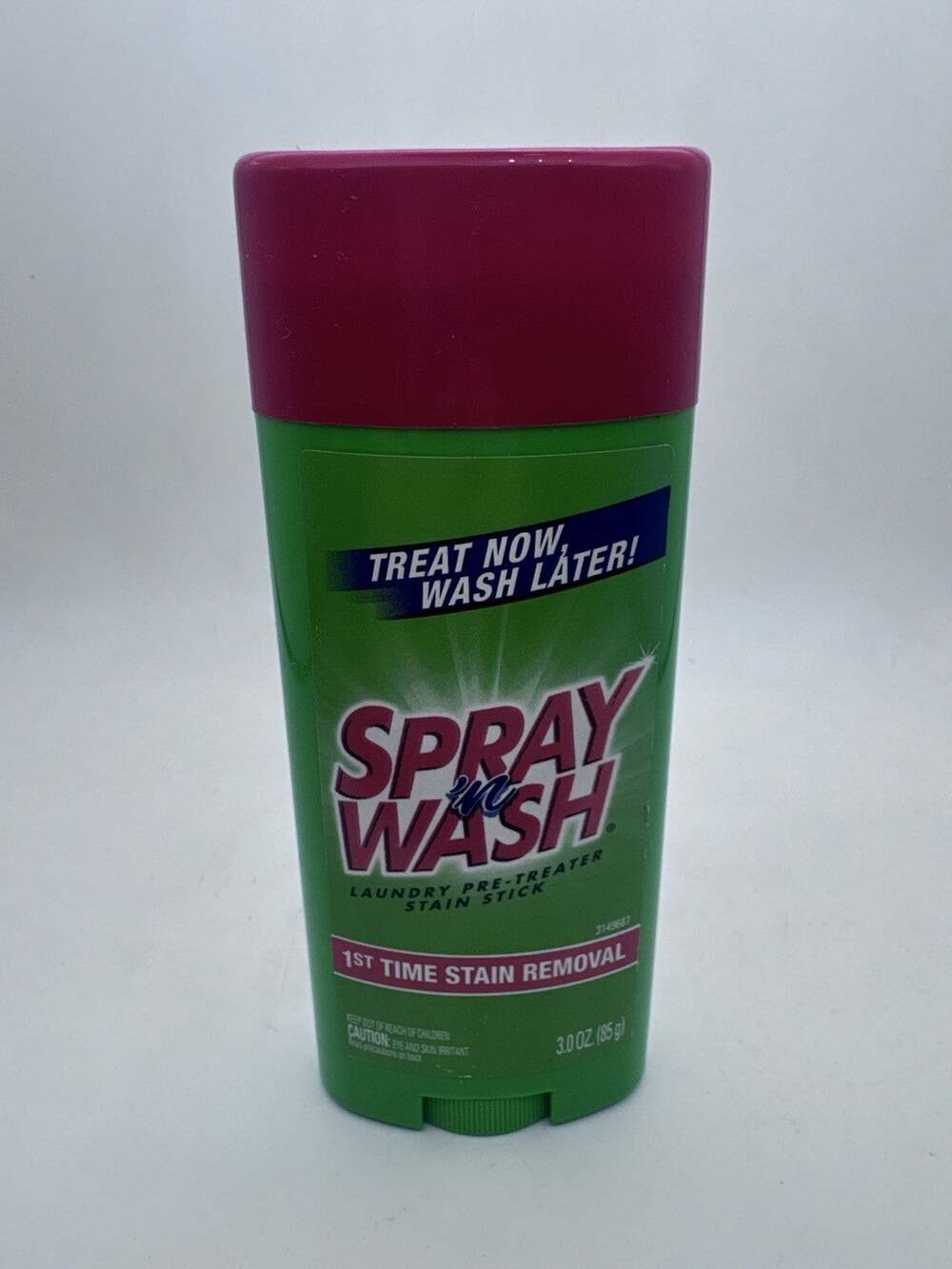 Resolve Spray N Wash Pre-Treat Laundry Stain Stick Remover Washing Additive 3 Oz